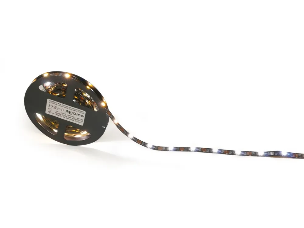 Solange Der Vorrat Reicht EUROLITE LED Pixel Strip 150 5m CW/WW/A 5V