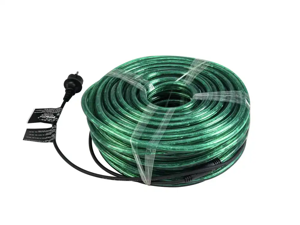 Angebot EUROLITE RUBBERLIGHT RL1-230V grün 44m
