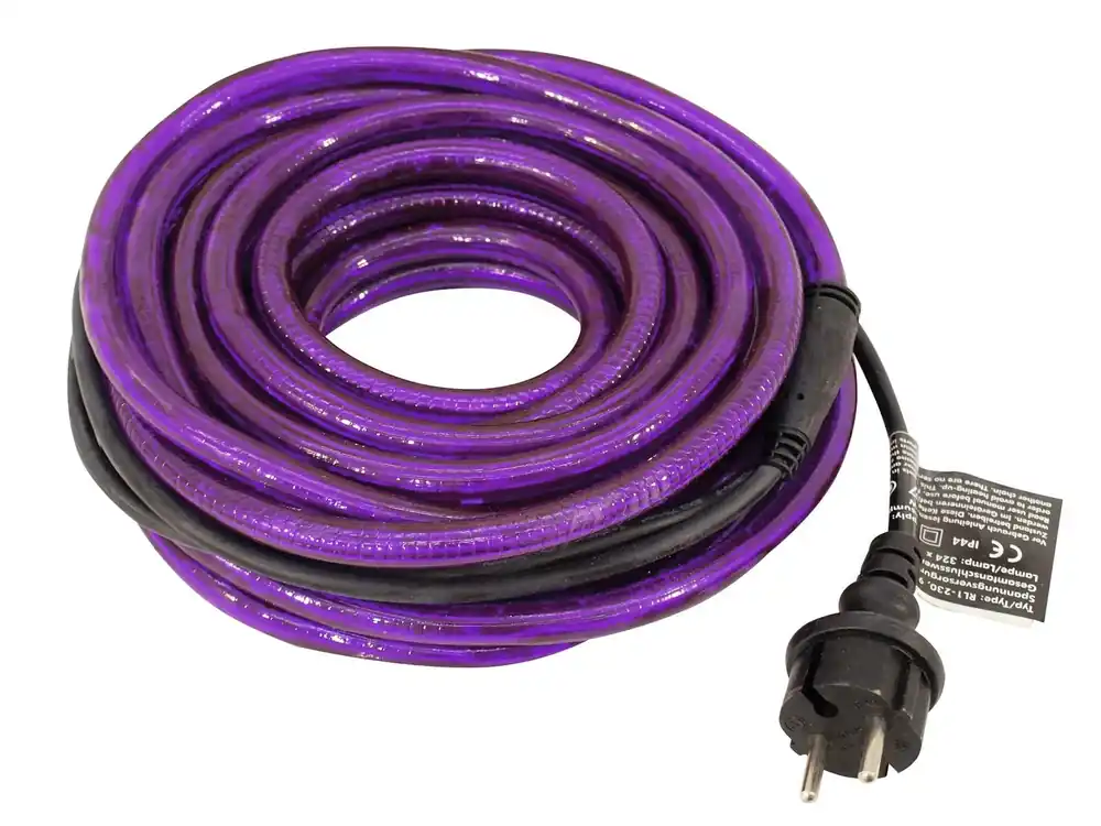 Schnäppchen EUROLITE RUBBERLIGHT RL1-230V violett/pink 9m