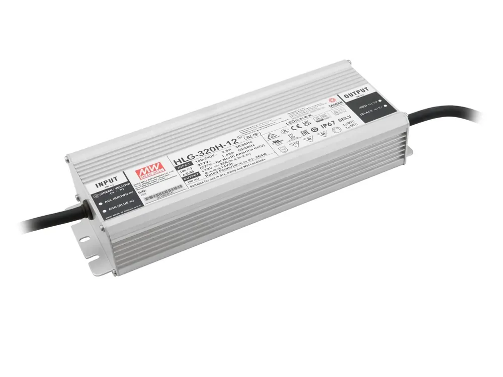 Bestpreis MEANWELL LED-Netzteil 264W / 12V IP67