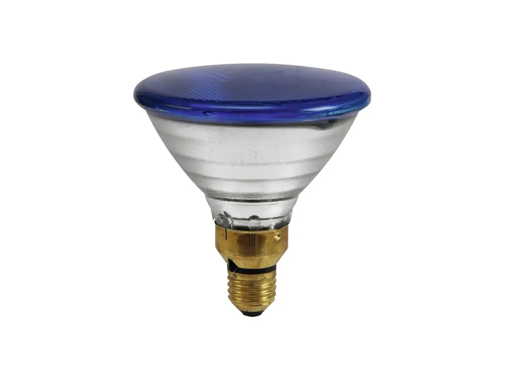 OMNILUX PAR-38 230V/80W E-27 FL blau Garantierte Lieferung