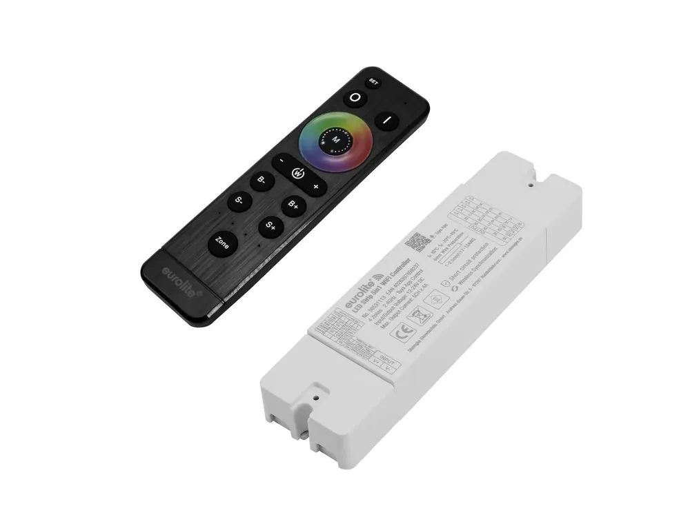 EUROLITE Set LED Strip 5in1 WiFi Controller + Fernbedienung Zone Top-Seller