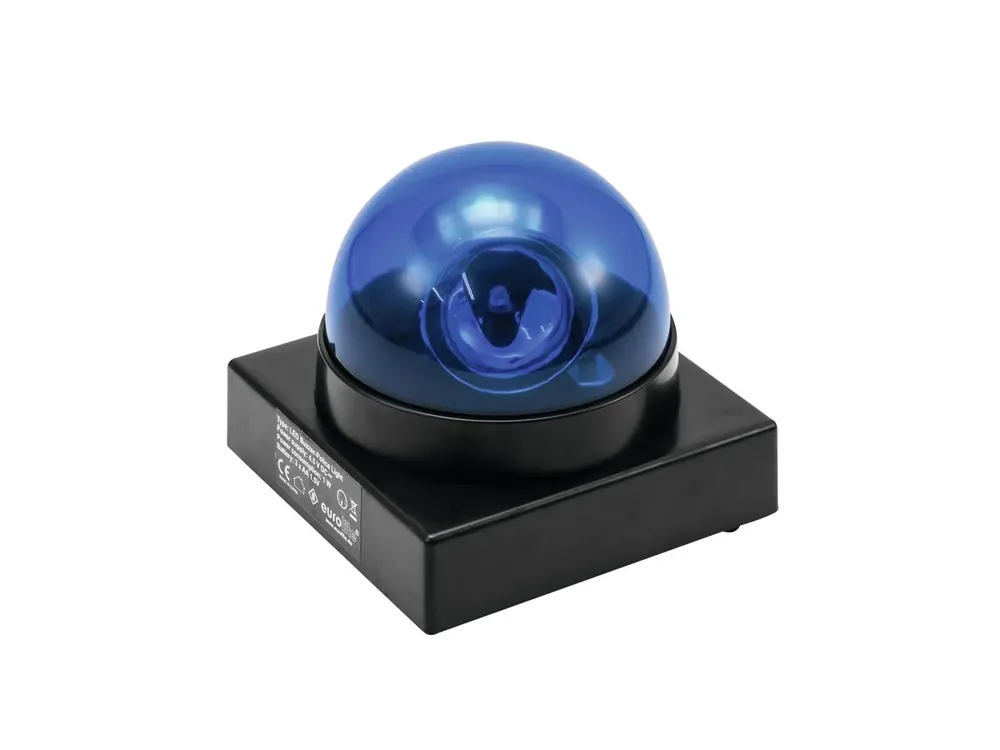 Preis Gesenkt EUROLITE LED Buzzer-Polizeilicht blau