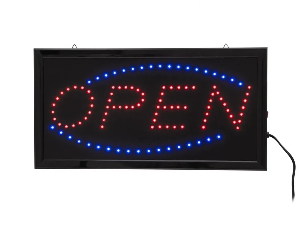 EUROLITE LED Schild OPEN classic Gratis Versand