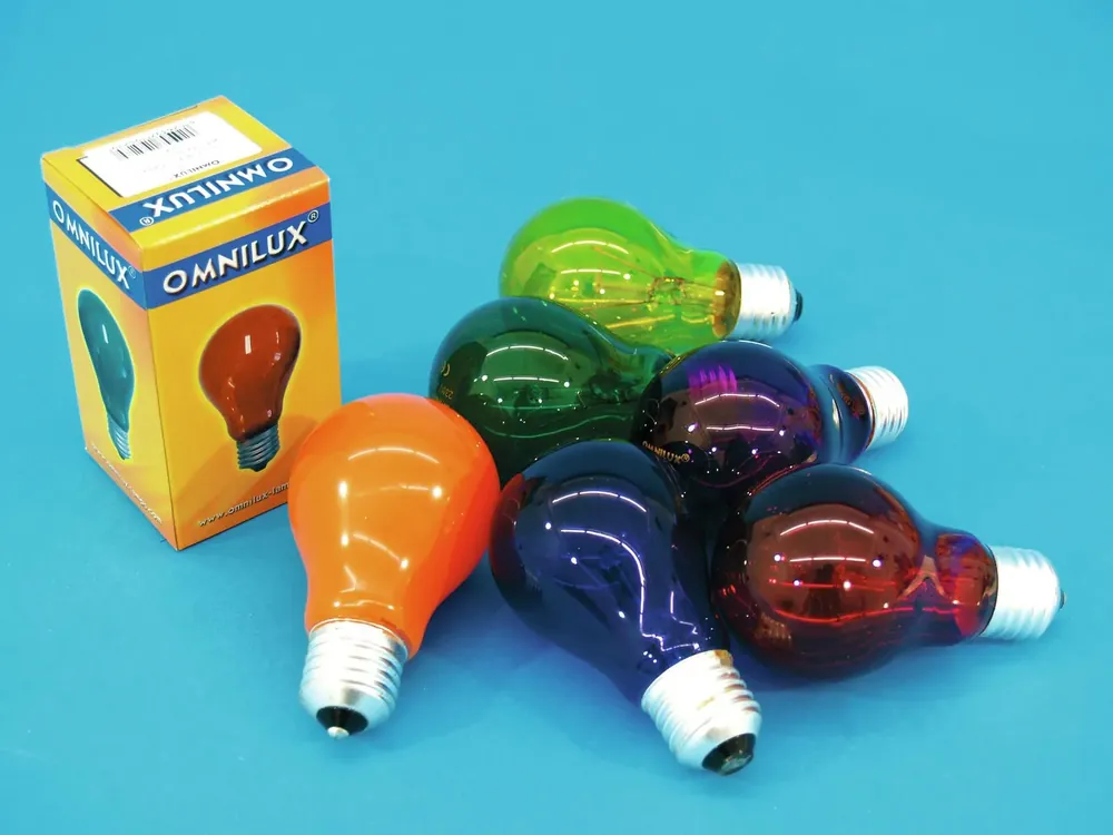 OMNILUX A19 230V/40W E-27 gelb Nur Für Kurze Zeit