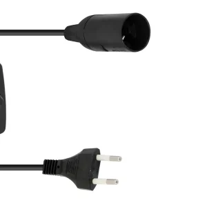Beliebt EUROLITE E-27 Fassung Netzkabel Stecker Schalter
