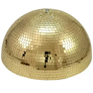 Top-Preis EUROLITE Spiegel-Halbkugel 50cm gold motorisiert