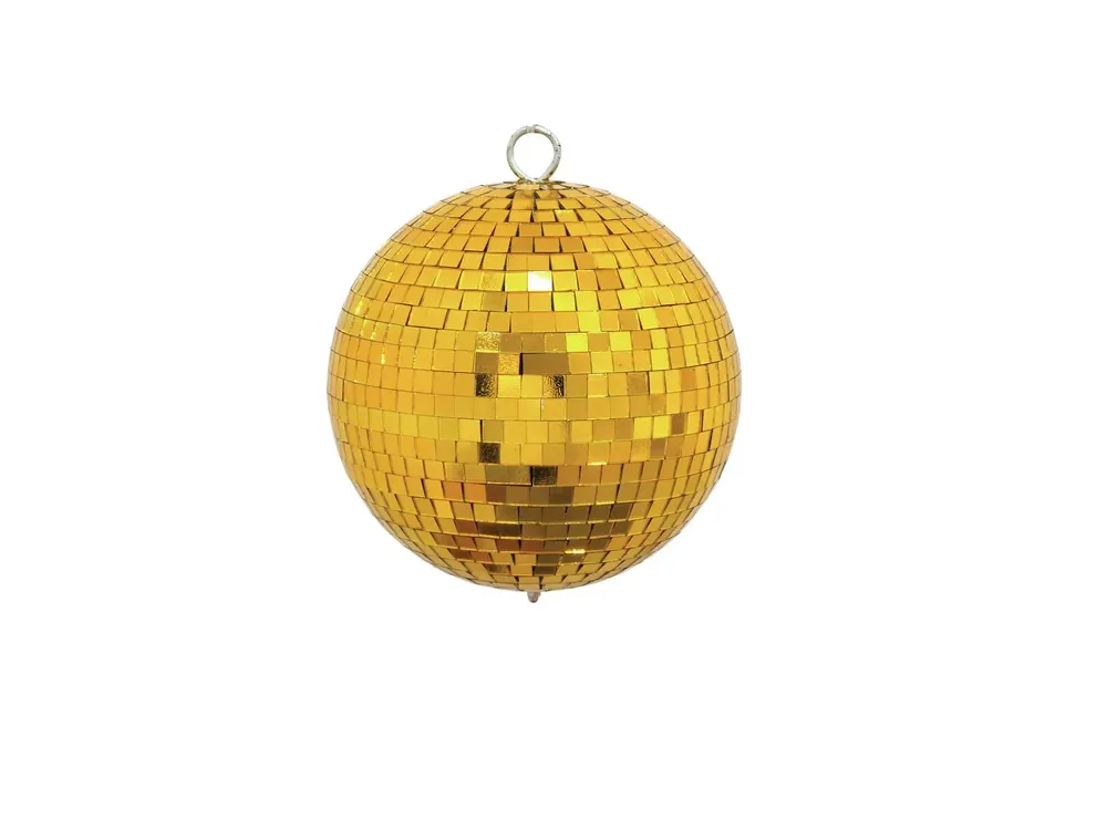 Preiswert EUROLITE Spiegelkugel 15cm gold
