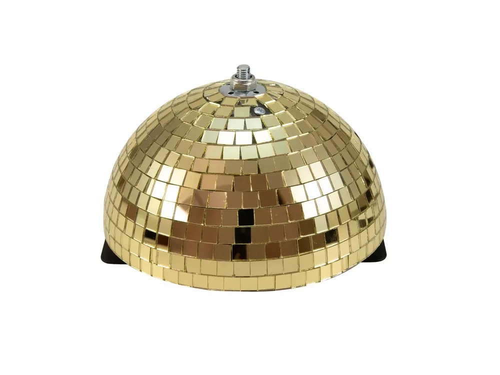EUROLITE Spiegel-Halbkugel 20cm gold motorisiert Preiswert