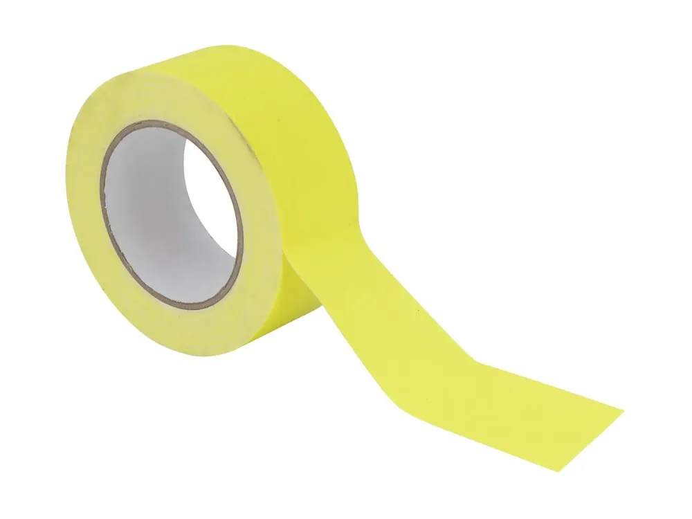 ACCESSORY Gaffa Tape 50mm x 25m neongelb UV-aktiv Neue Kollektion
