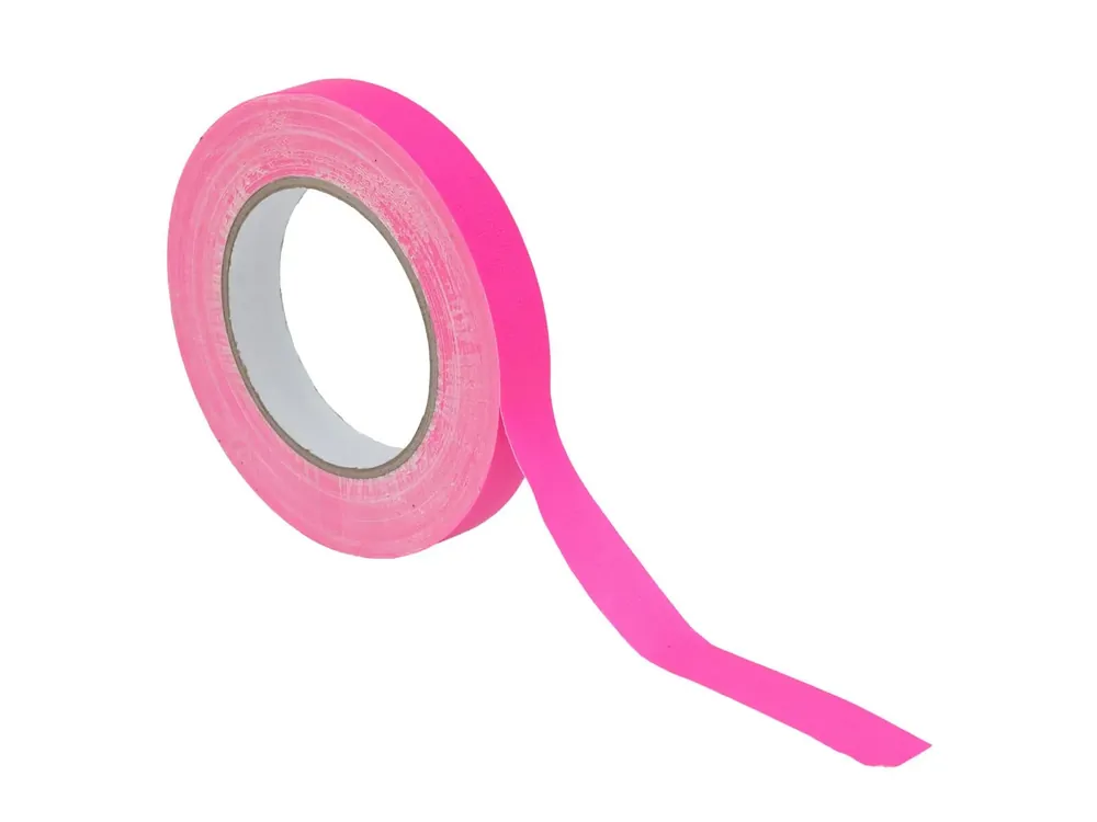 ACCESSORY Gaffa Tape 19mm x 25m neonpink UV-aktiv Schneller Versand