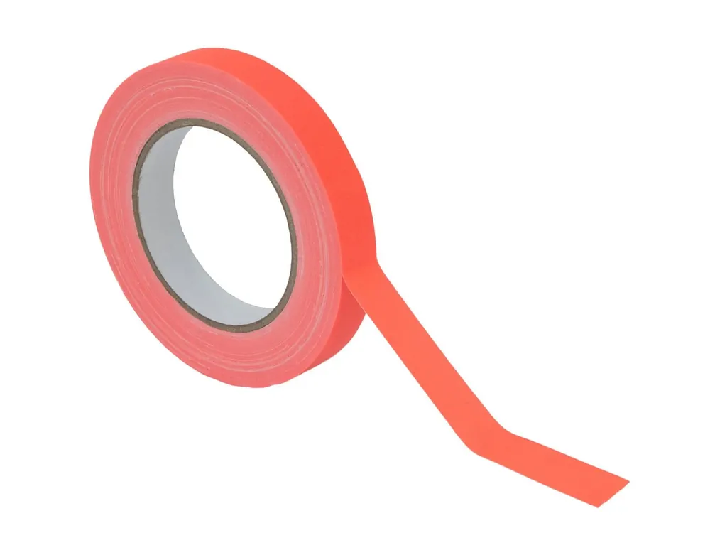 ACCESSORY Gaffa Tape 19mm x 25m neonorange UV-aktiv Expressversand