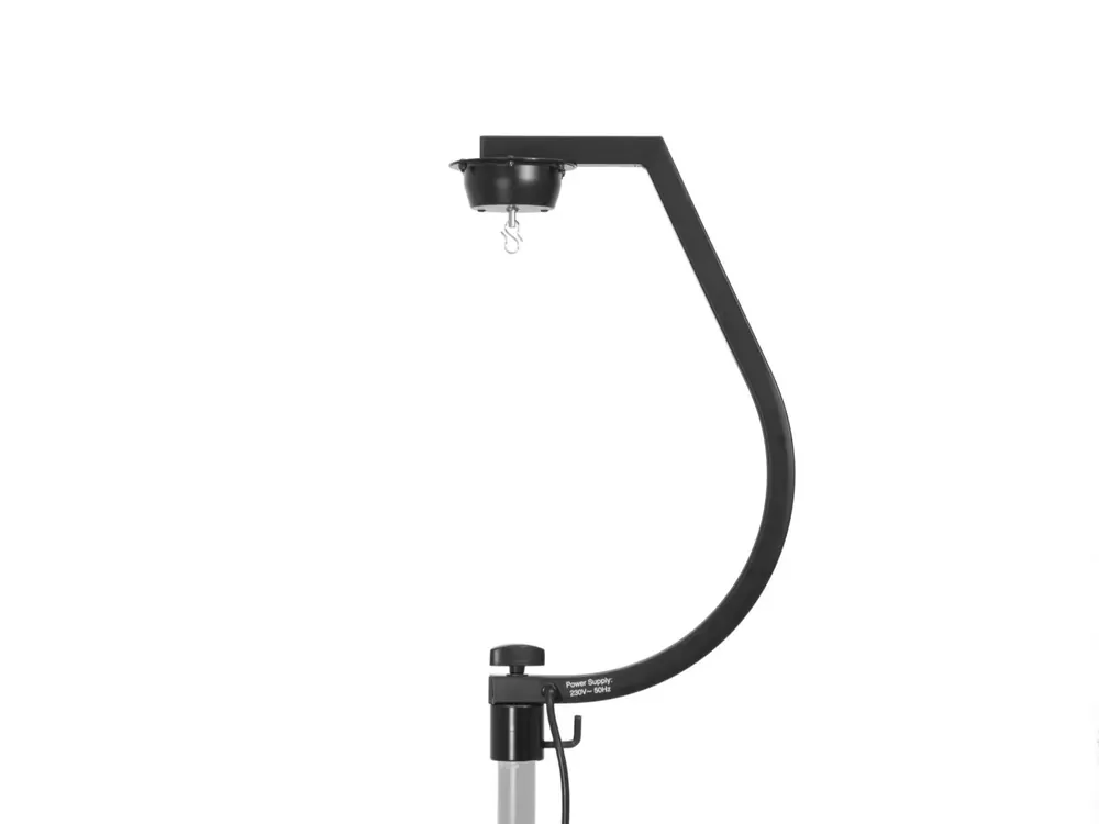 EUROLITE Stativhalterung mit Motor für Spiegelkugeln bis zu 30cm sw Abverkauf