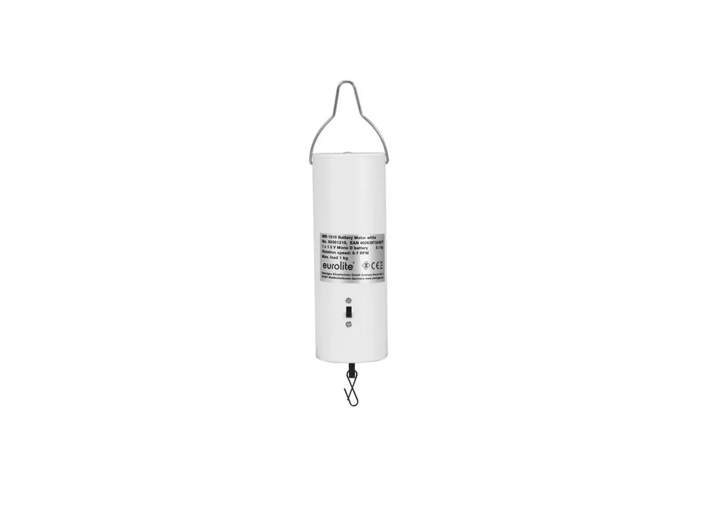 EUROLITE MB-1010 Batteriemotor weiß Markenprodukt