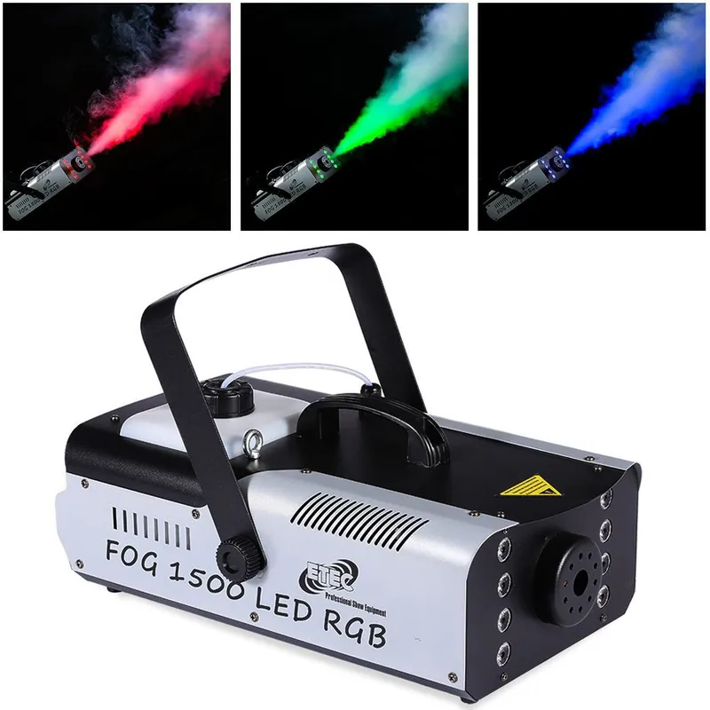 Billig ETEC FOG 1500 LED RGB 3in1 DMX Nebelmaschine