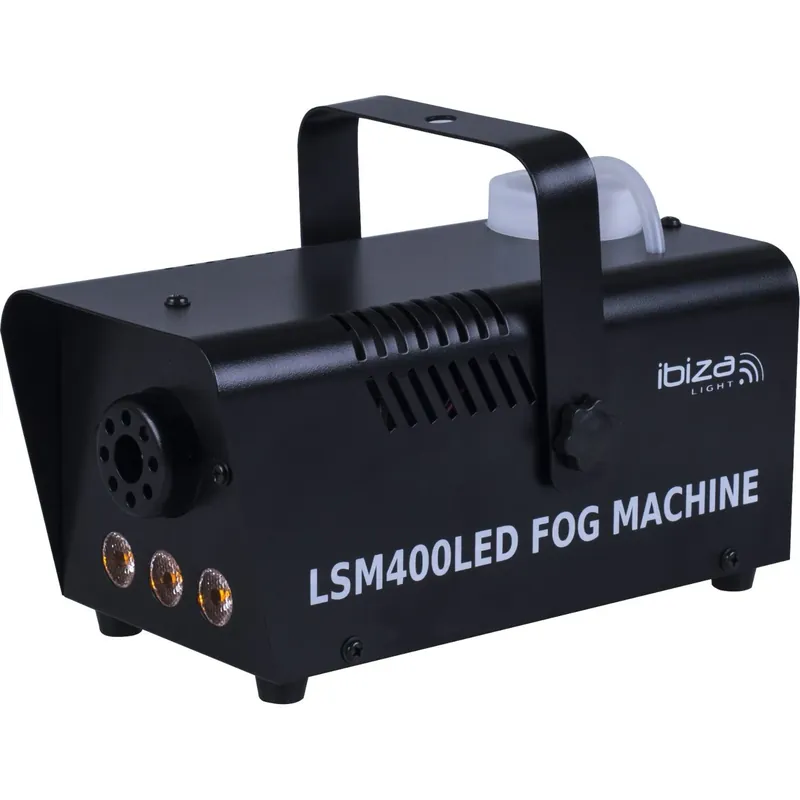 Super-Preis IBIZA LSM400LED-BK LED MINI NEBELMASCHINE 400 Watt