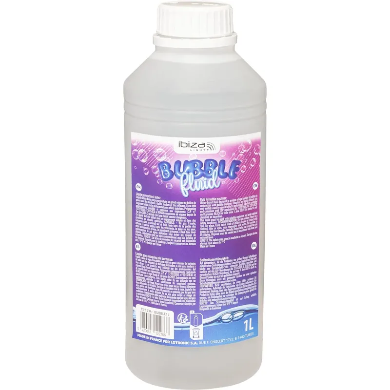 IBIZA BUBBLE1L Seifenblasen Fluid 1 Liter Direkt Vom Hersteller