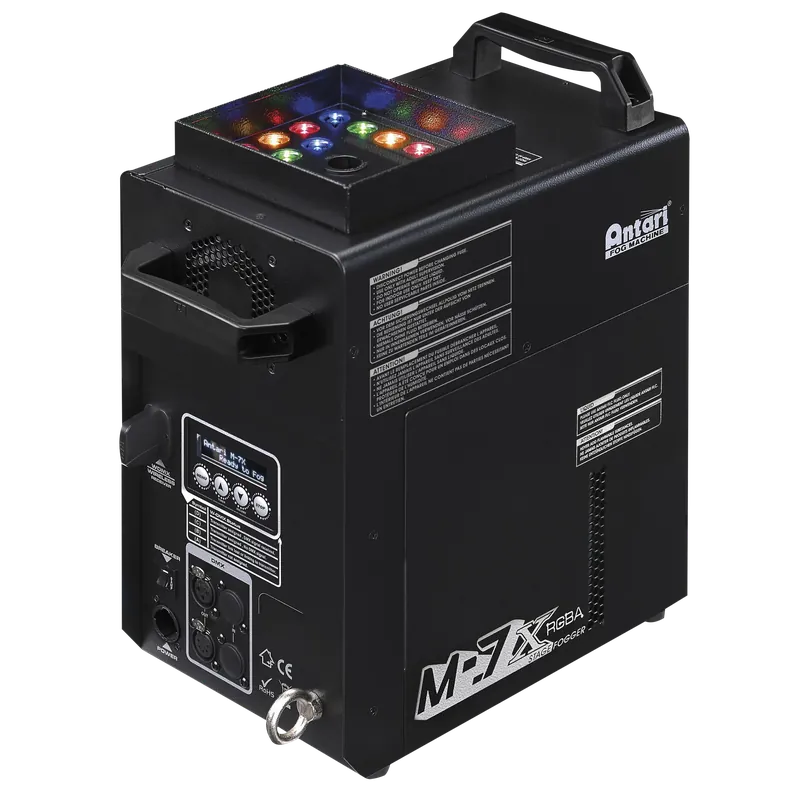 ANTARI M-7X 1500 W Pro CO₂-Nebelmaschine mit RGBA-Beleuchtung 1500 W Pro CO₂-Nebelmaschine mit RGBA-Beleuchtung Rabatt