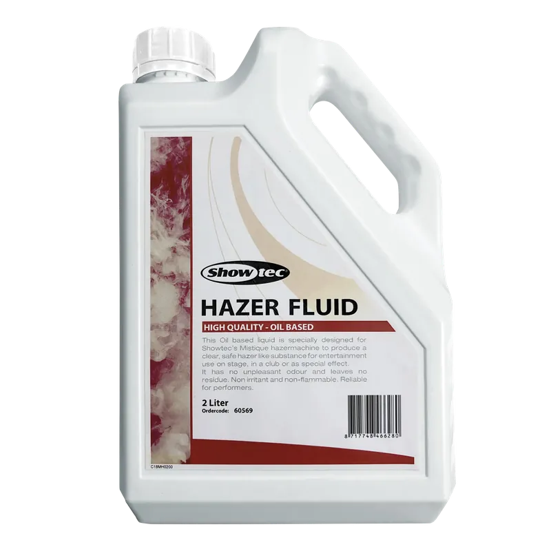 Neu Im Sortiment SHOWTEC MHL-2 Hazer Fluid 2 Liter - auf Öl-basis - für Mistique 2 Liter - auf Öl-basis - für Mistique