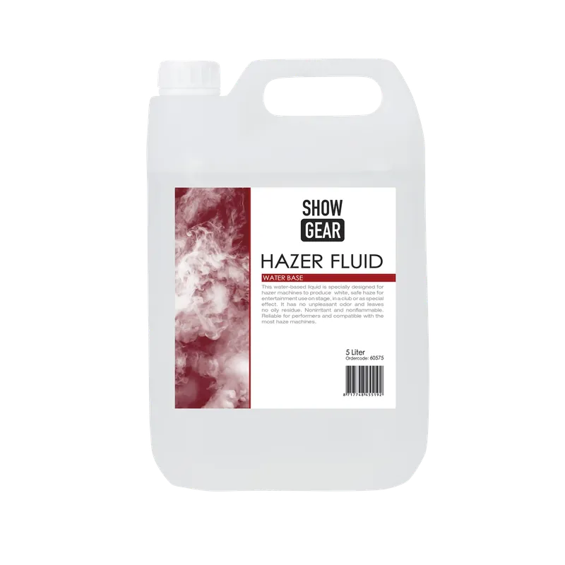 Neue Kollektion SHOWGEAR Hazer-Fluid 5 Liter - wasserbasiert