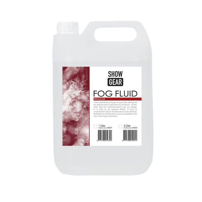 SHOWGEAR Nebelfluid, normal 5 Liter - wasserbasiert Abverkauf