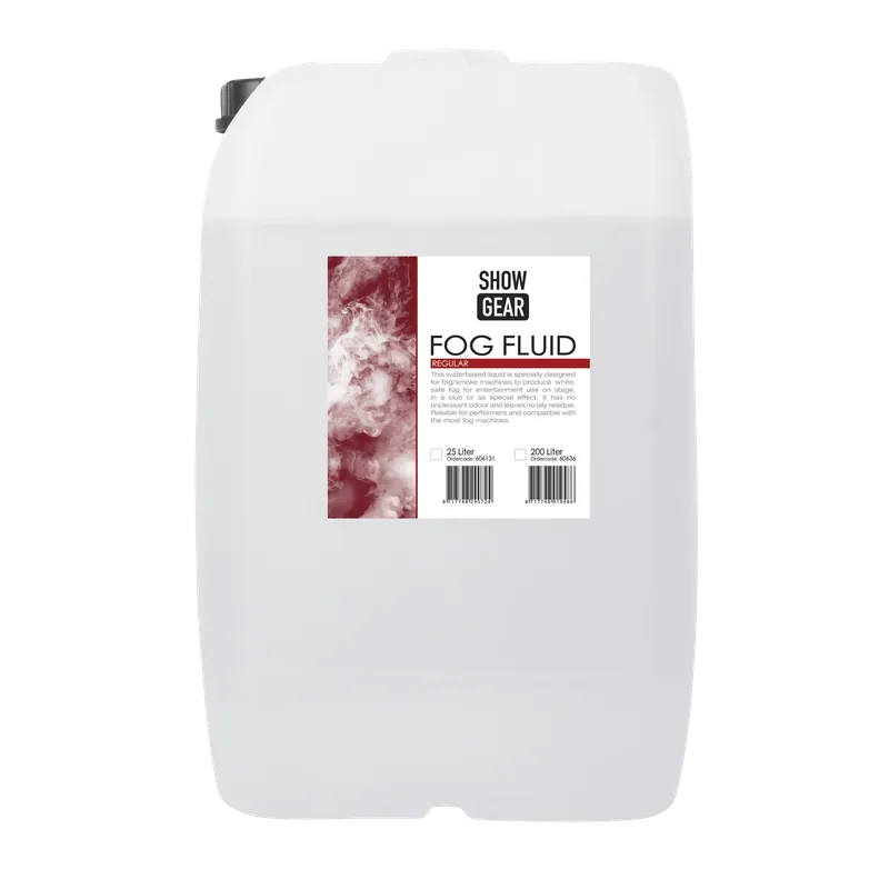 SHOWGEAR Nebelfluid, normal 25 Liter - wasserbasiert Heißes Angebot