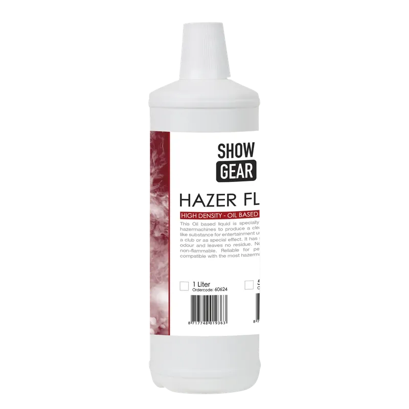 Preis Gesenkt SHOWGEAR Hazer-Fluid 1 Liter - auf Ölbasis
