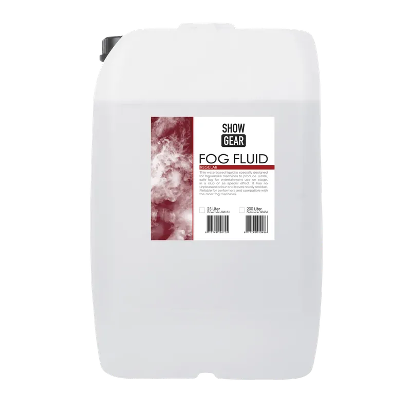 SHOWGEAR Nebelfluid, normal 200 Liter - wasserbasiert Wochenendangebot