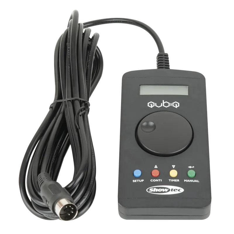 Kostenloser Rückversand SHOWTEC Fernbedienung for QubiQ-Serie Manuelle und Timer-Steuerung