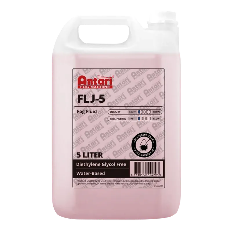 Nur Für Kurze Zeit ANTARI FLJ-5 Nebelfluid 5 Liter - sehr geringe Dichte