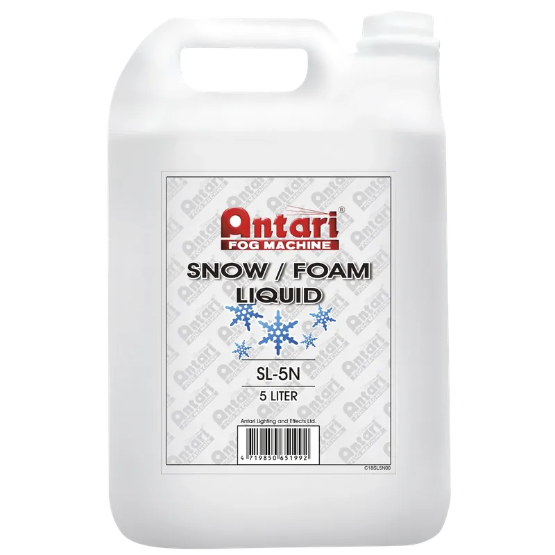 Neue Kollektion ANTARI Snow Liquid SL-5N 5 Liter - fein 5 Liter - fein