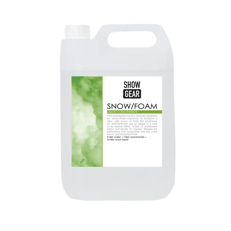 SHOWGEAR Snow/Foam Concentrate 5 litre 5 Liter - wasserbasiert 5 Liter - wasserbasiert Neu