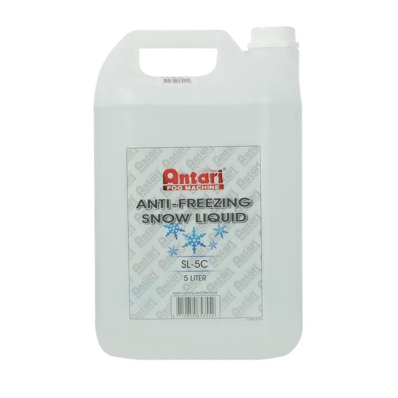 ANTARI SL-5C - Anti Freezing Snow Liquid 5 Liter - gebrauchsfertig 5 Liter - gebrauchsfertig Saisonangebot