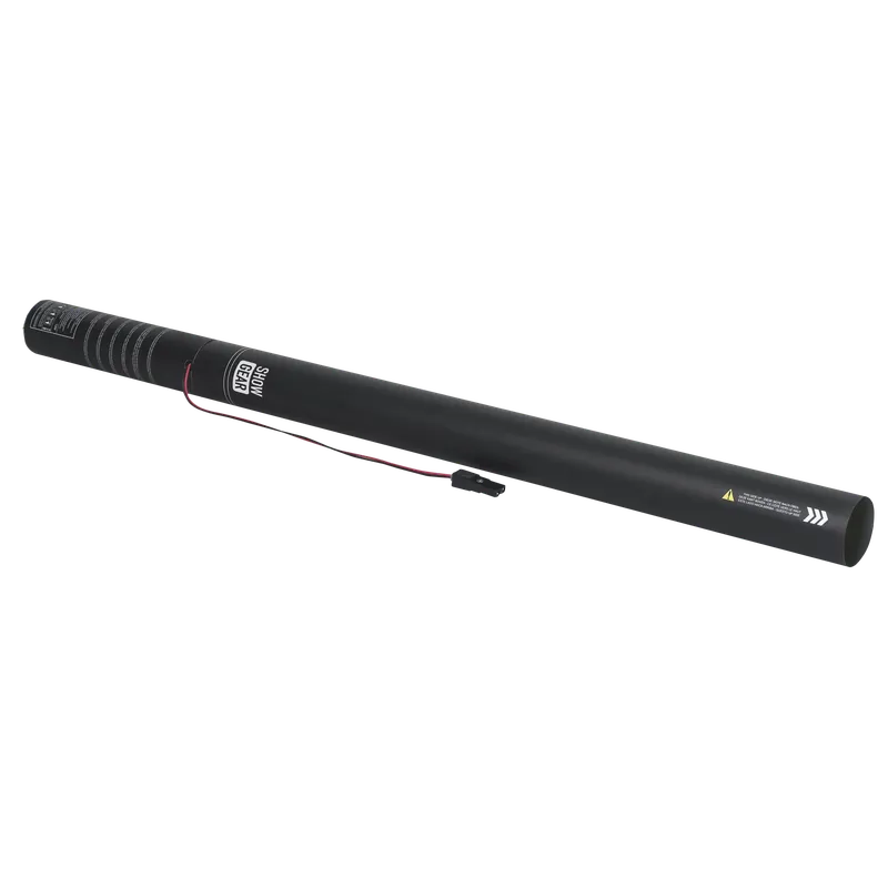 SHOWGEAR Elektrischer Konfetti Shooter Pro 80 cm, rot, feuerhemmend und biologisch abbaubar Bestseller