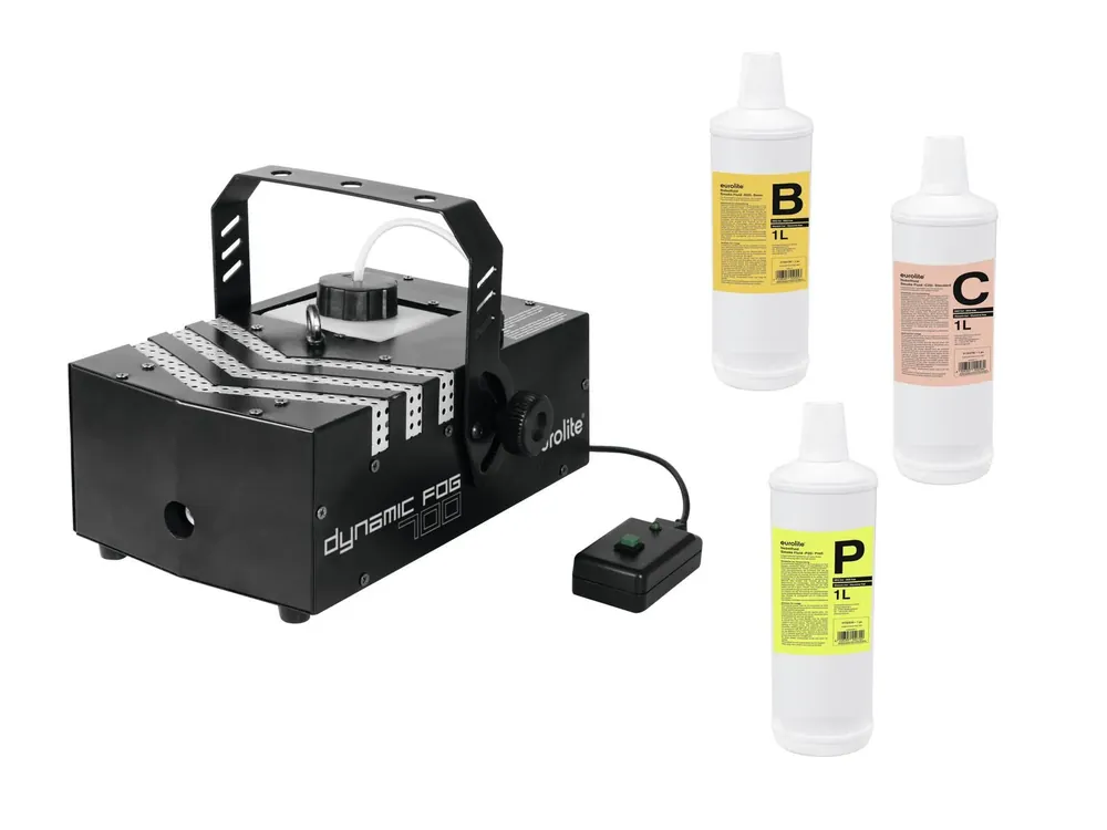 Knallerangebot EUROLITE Set Dynamic Fog 700 + Fluide