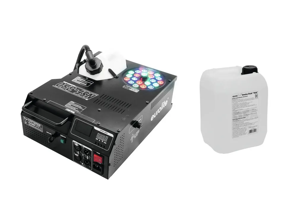 EUROLITE Set NSF-350 + Smoke Fluid -DSA- 5l Geprüft