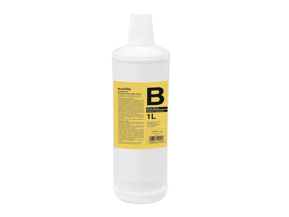 EUROLITE Smoke Fluid -B2D- Basic Nebelfluid 1l Knallerangebot