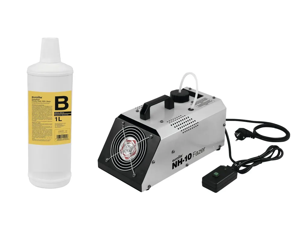 EUROLITE Set NH-10 + Smoke Fluid -B2D- 1l Nur Heute
