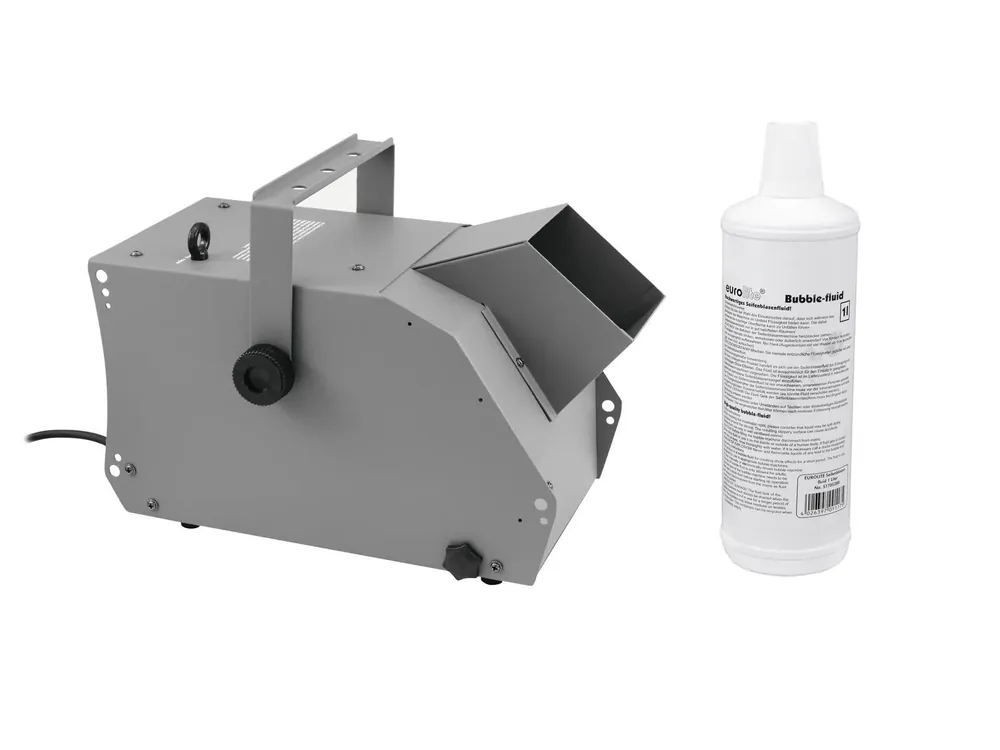 EUROLITE Set BW-100 Seifenblasenmaschine + Seifenblasenfluid 1l Direktkauf