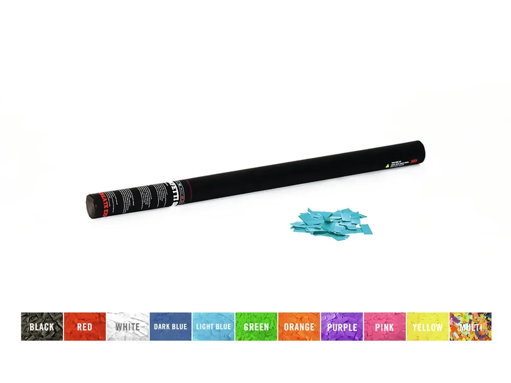 Begrenztes Angebot TCM FX Konfetti-Shooter 80cm, hellblau