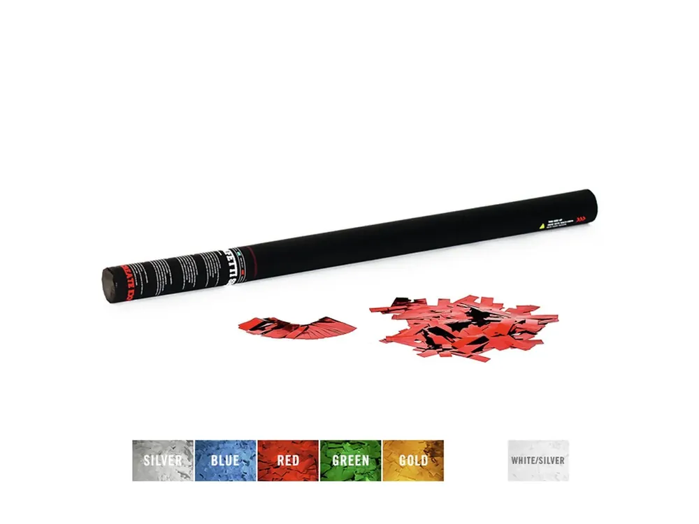 Ausverkauf TCM FX Konfetti-Shooter 80cm, rot metallic
