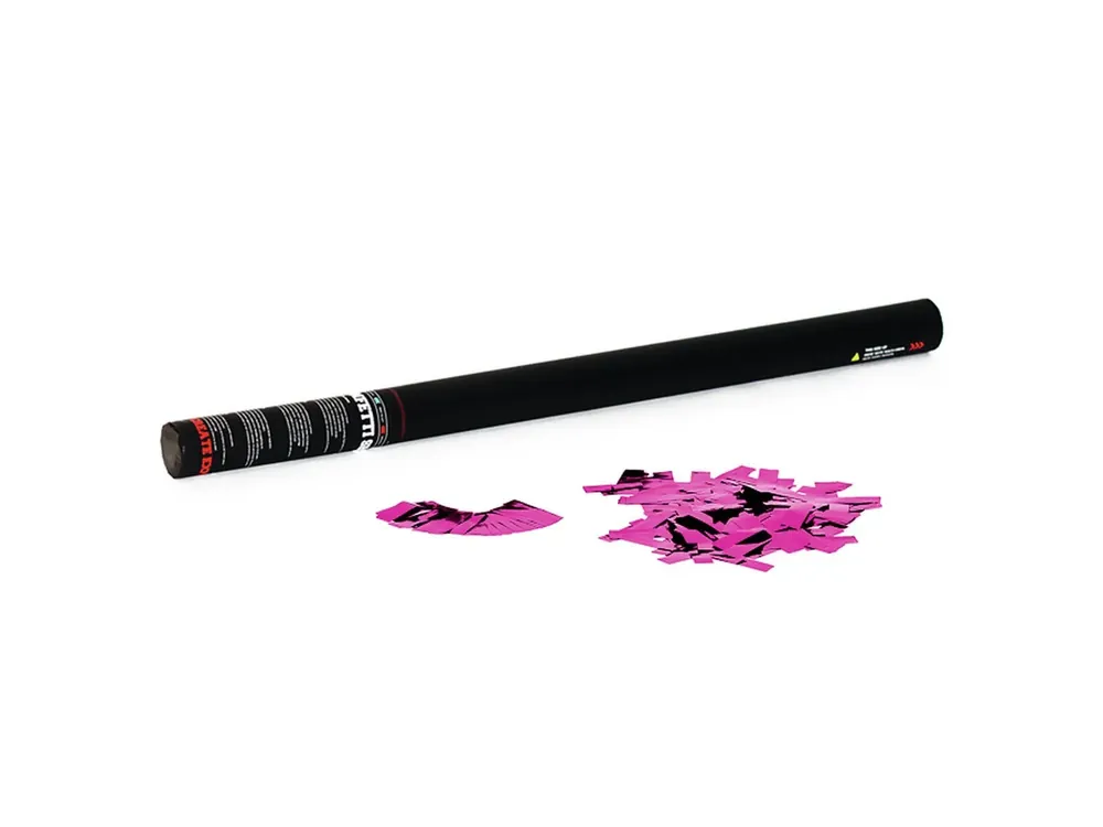 Rabatt TCM FX Konfetti-Shooter 80cm, pink metallic