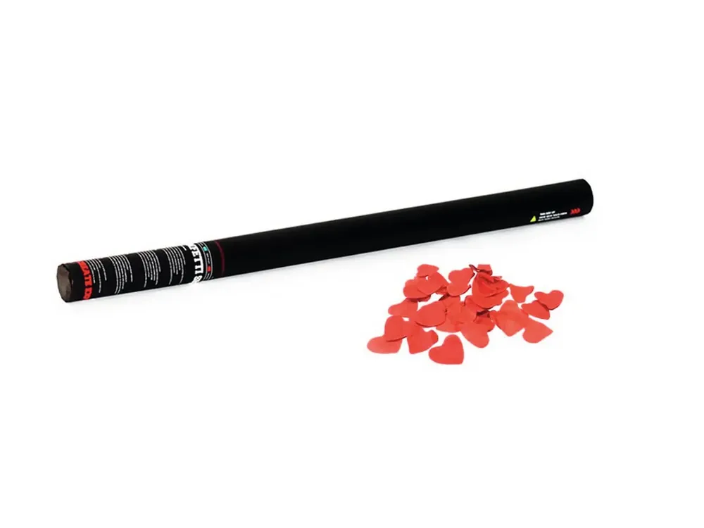 TCM FX Konfetti-Shooter 80cm, rote Herzen Saisonangebot