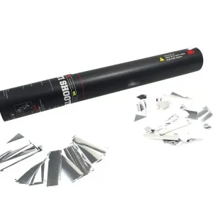 TCM FX Konfetti-Shooter 28cm, weiß/silber Kostenfreie Lieferung