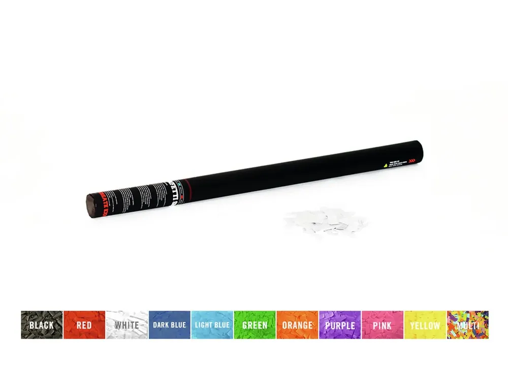 Nur Für Kurze Zeit TCM FX Konfetti-Shooter 80cm, weiß