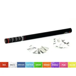 Sonderaktion TCM FX Konfetti-Shooter 80cm, weiß/silber