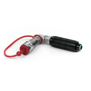 Markenware TCM FX CO2 Schnellverbinder Flasche-Schlauch 90°