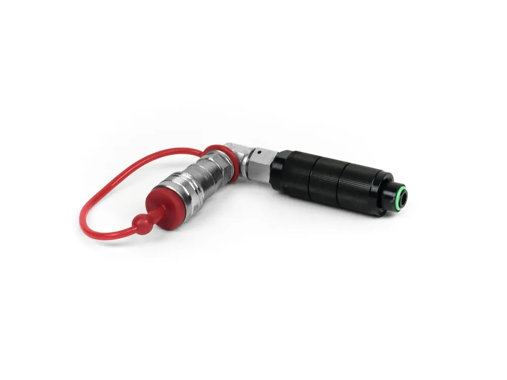 Markenware TCM FX CO2 Schnellverbinder Flasche-Schlauch 90°