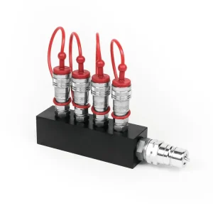TCM FX CO2 Verteilerblock (4x3/8 in auf 1x3/8 out) Echt