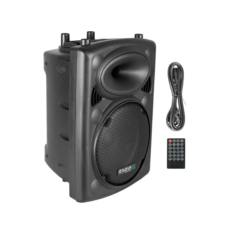 Sichere Zahlung IBIZA SLK10A-BT AKTIVE 10" LAUTSPRECHERBOX 400W BLUETOOTH USB MP3